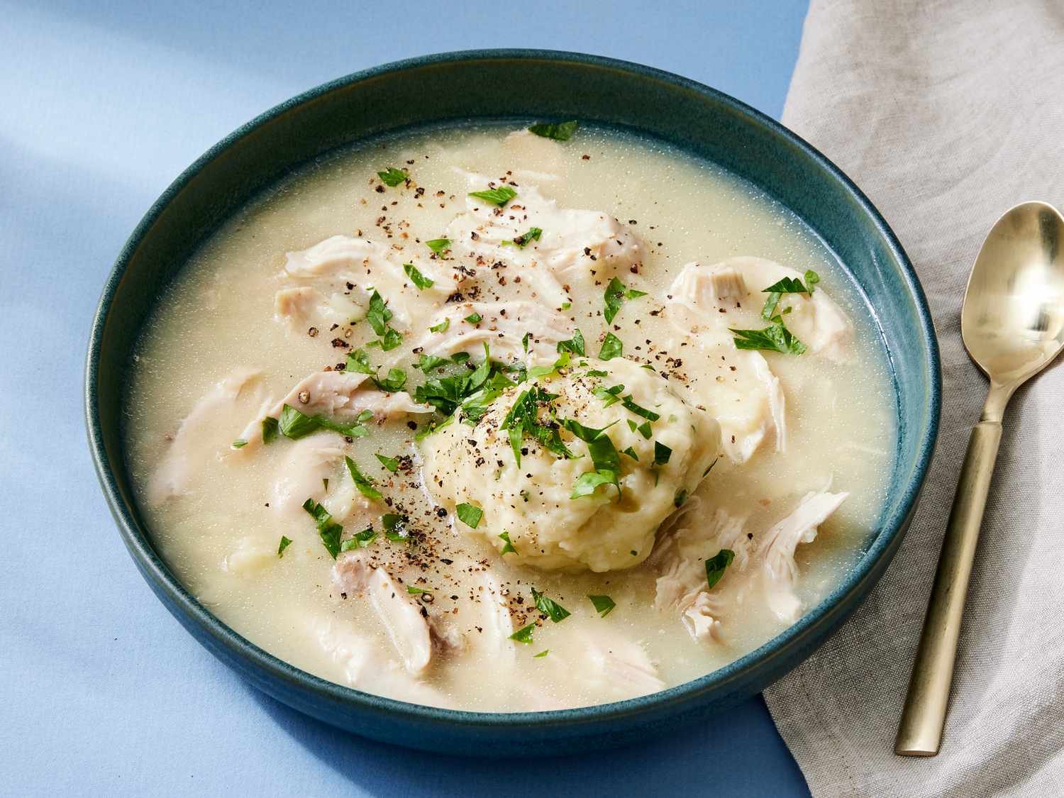 Old Fashioned Chicken and Dumplings