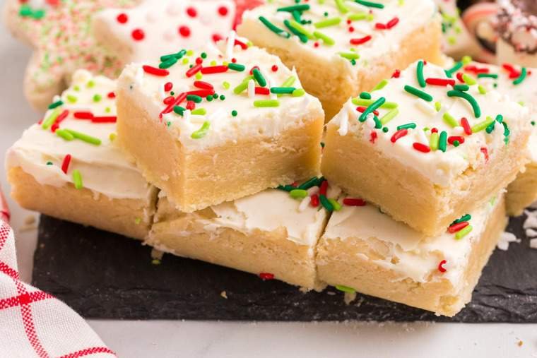 Gluten Free Sugar Cookie Bars