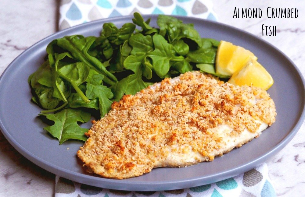 Almond and Parmesan Baked Fish