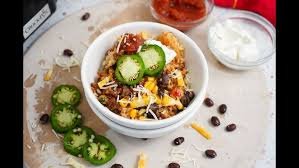 Slow Cooker Beef Taco Bowls
